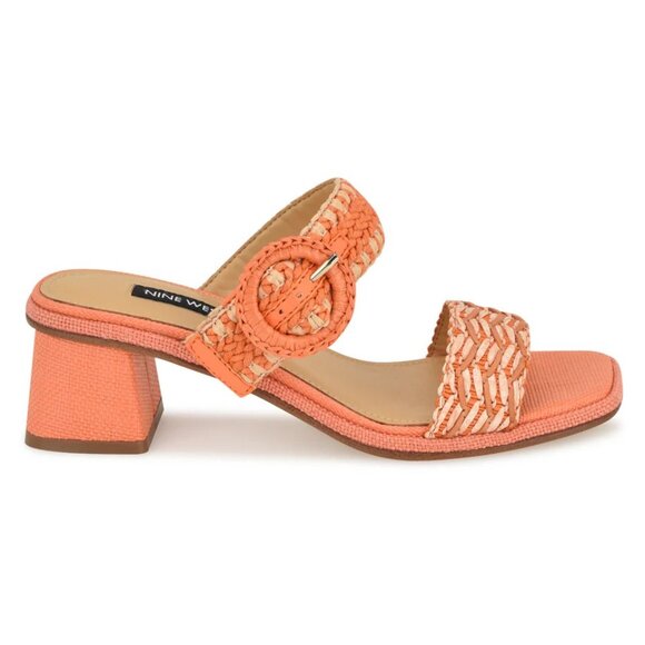 Nine West Emerey Woven Slide Sandals - Picture 4 of 5